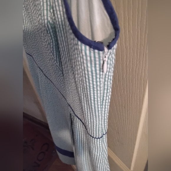 Jessica Simpson dress-blue.white - Picture 4 of 4